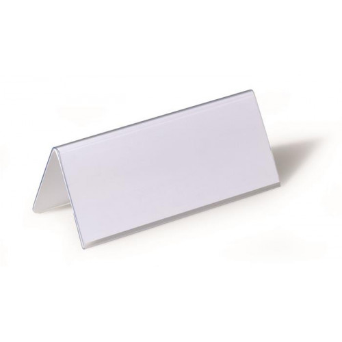 Durable Névtábla tartó asztali 61/122x150mm