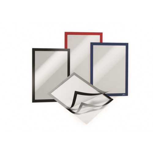 Durable Infokeret A4 öntapadó háttal mágneses előlappal DURAFRAME kék