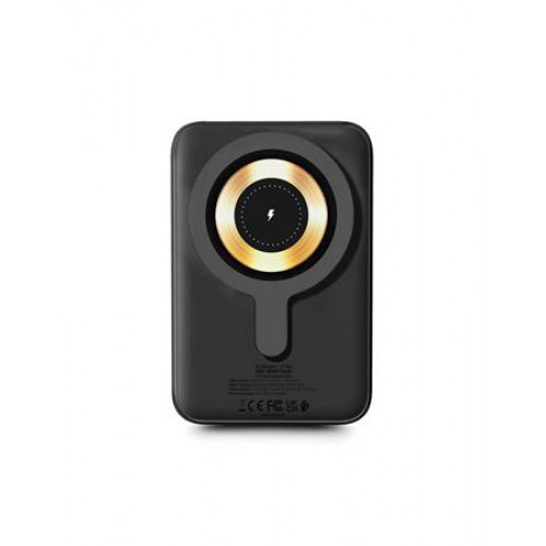 Urban Factory Mágneses powerbank vezeték nélküli 10K mAh szénfekete