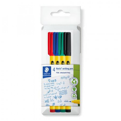 Staedtler Tűfilc készlet 0,6mm Noris 307 4 különböző szín