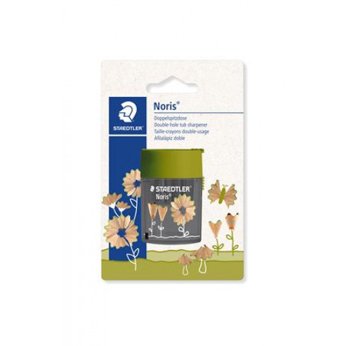 Staedtler Hegyező kétlyukú tartályos 512 virágok