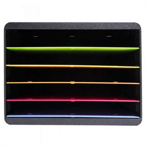 Exacompta Dokumentum szortírozó műanyag 5 részes Horizon Iderama