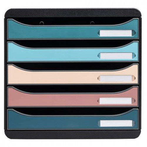 Exacompta Irattároló műanyag 5 fiókos Big-Box Plus Skandi Iderama