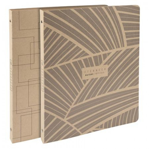 Exacompta Gyűrűs könyv 4 gyűrű 20mm karton A4 Eterneco vegyes minta