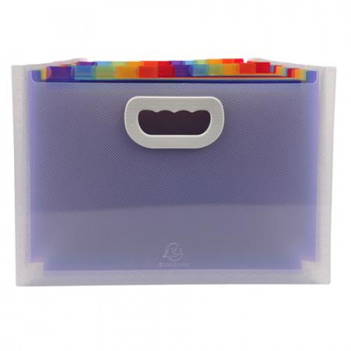 Exacompta Harmonika irattartó A4 PP 24 rekeszes