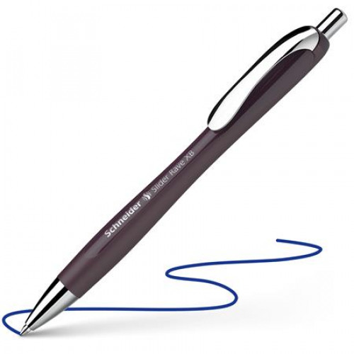 Schneider Golyóstoll 0,7mm nyomógombos Slider Rave XB szilva lila