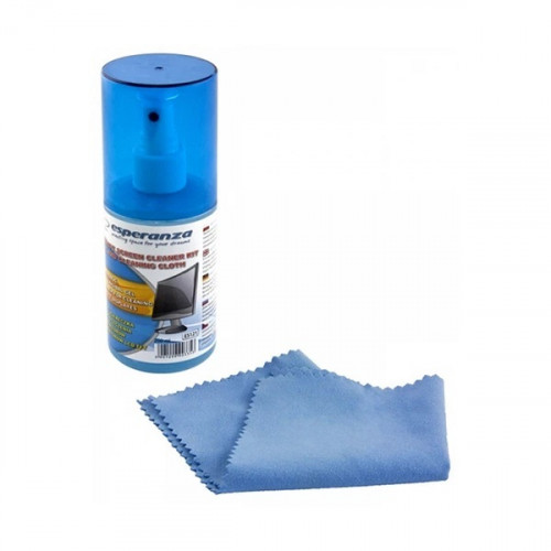 Esperanza Tisztítófolyadék képernyőhöz pumpás kendővel 200ml