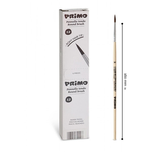 Ecset póniszőr no.2 fa Primo