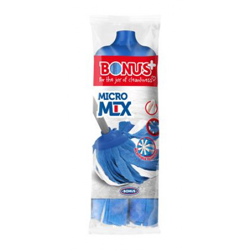 Bonus Felmosófej csavarós mikroszál és viszkóz Micro MIX