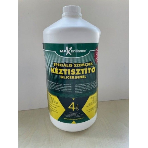 Max Brillance Kéztisztító szemcsés glicerines 4L