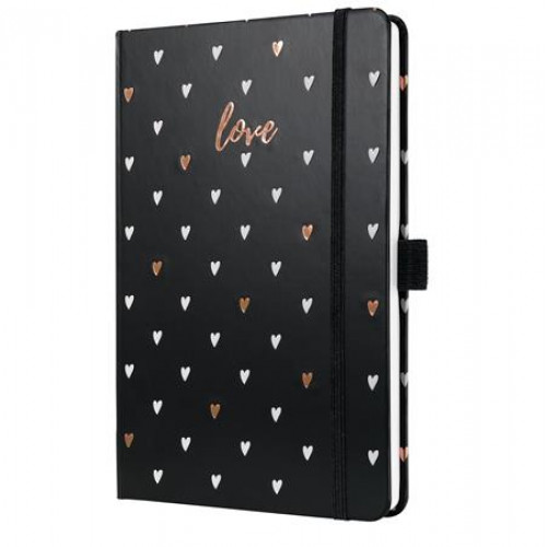 Sigel Naptár A5 heti 2026 kemény borító Jolie Dark love