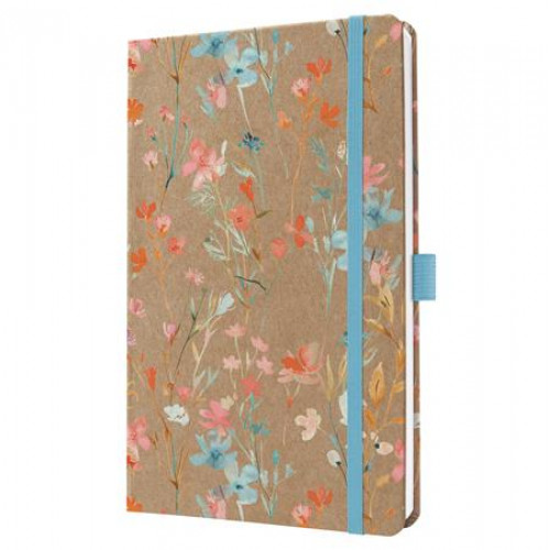 Sigel Naptár A5 heti 2026 kemény borító Jolie Green Floral Serenity