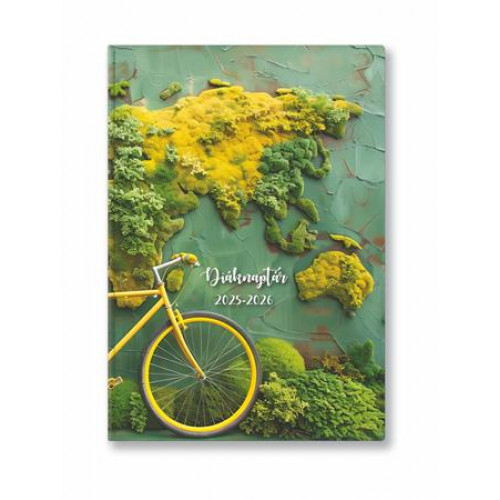 Toptimer Diáknaptár 2025/2026 tanév B6 heti Bicikli