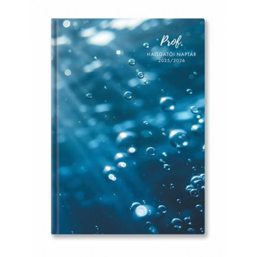 Toptimer Hallgatói naptár 2025/2026 tanév A5 heti kék