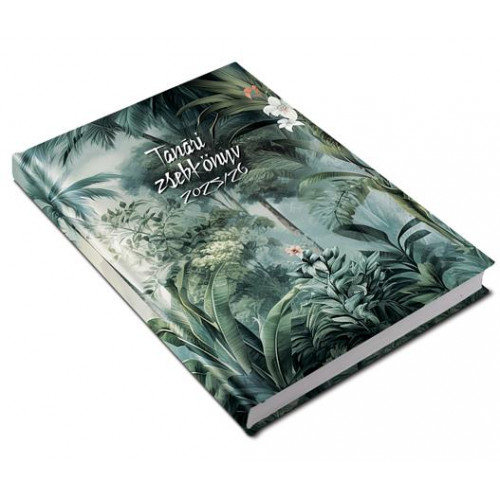 Realsystem Tanári zsebkönyv 2025/2026 tanév A5 heti trópusi