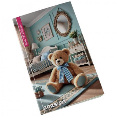 Realsystem Diák zsebkönyv heti 2025/2026 tanév mackó