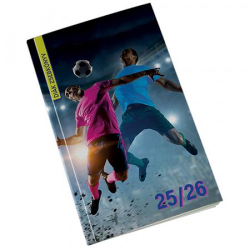 Realsystem Diák zsebkönyv heti 2025/2026 tanév foci