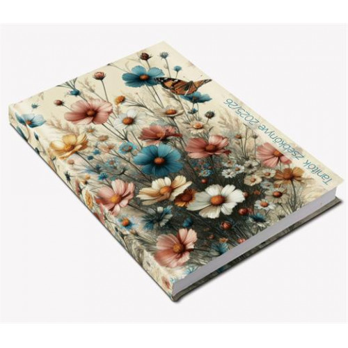 Realsystem Tanítói zsebkönyv A5 heti 2025/2026 tanév pillangó