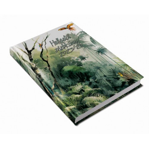 Realsystem Hallgatói zsebkönyv A5 heti 2025/2026 tanév trópusi