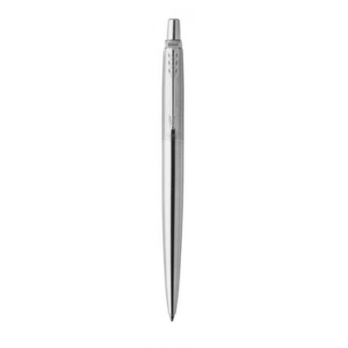 Parker Golyóstoll 0,7mm ezüst színű klip rozsdam. acél tolltest Royal Jotter kék