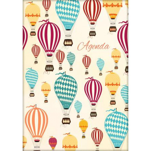 Dayliner Naptár tervező A5 heti Colors Balloons (2026)