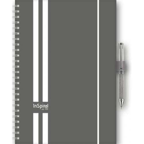 Dayliner Naptár tervező A5 heti InSpiral szürke-fehér (2026)