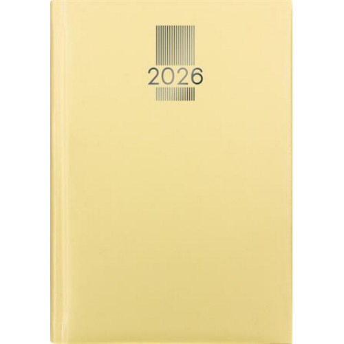 Dayliner Naptár tervező A5 heti MyPastel sárga (2026)