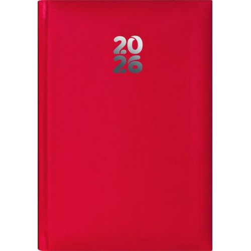 Dayliner Naptár tervező A5 heti Pannon piros (2026)