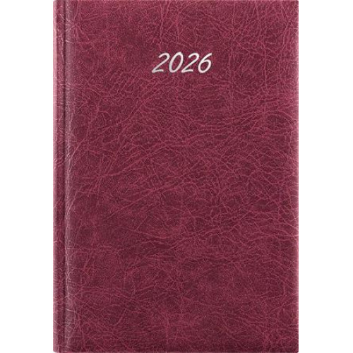 Dayliner Naptár tervező B5 heti Rebel bordó (2026)
