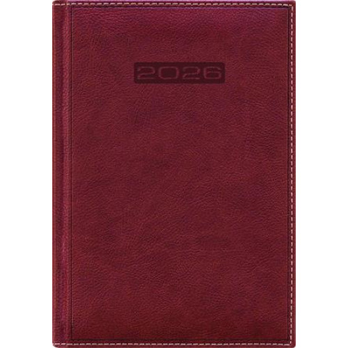 Dayliner Naptár tervező B5 heti Sherwood barnásvörös (2026)