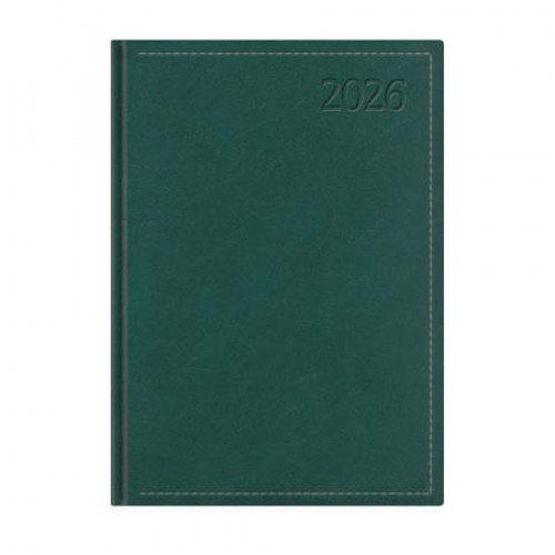 Toptimer Naptár tervező A4 heti Traditional zöld (2026)