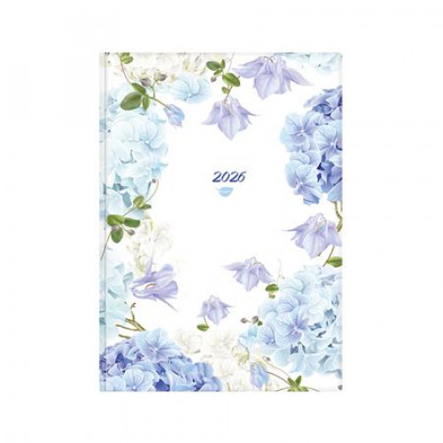 Toptimer Naptár tervező B5 heti Joy hortenzia (2026)