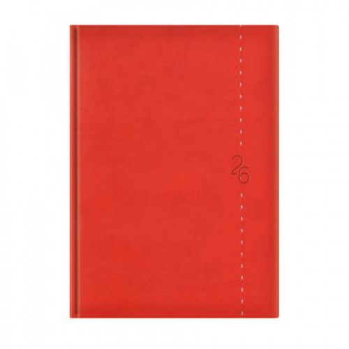 Toptimer Naptár tervező B5 heti Linea piros (2026)