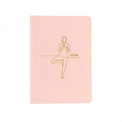 Toptimer Naptár tervező B6 heti Pastel rózsaszín (2026)