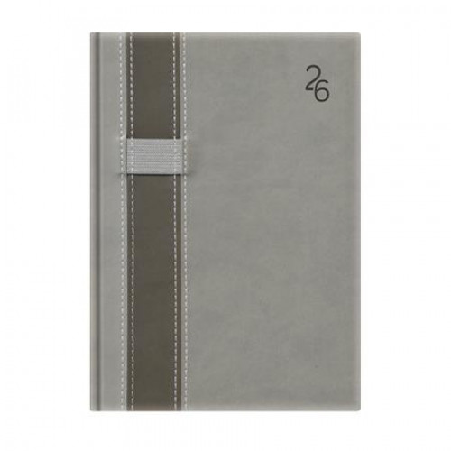 Toptimer Naptár tervező A5 napi Vario szürke-szürke (2026)