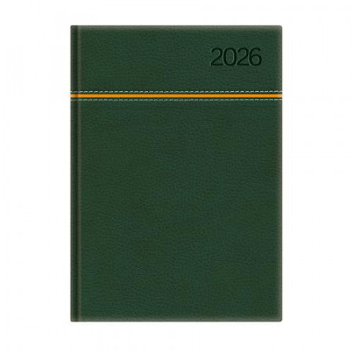 Toptimer Naptár tervező A5 napi Young zöld-narancs (2026)