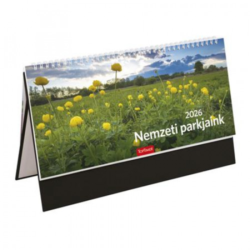 Toptimer Naptár asztali álló Nemzeti Park (2026)