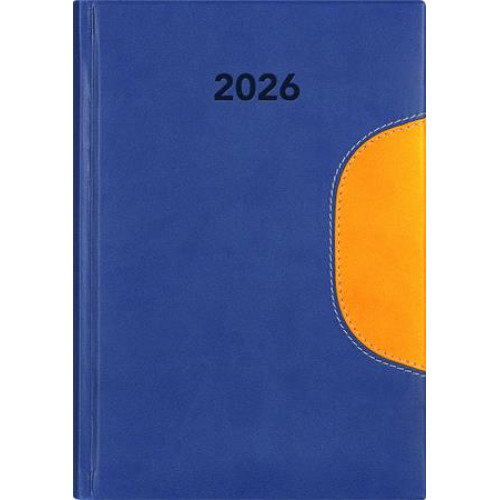 Dayliner Naptár tervező A5 napi Memphis kék-sárga (2026)