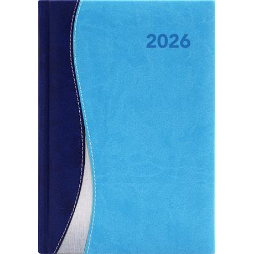 Dayliner Naptár tervező A5 napi Dubai kék-világoskék (2026)