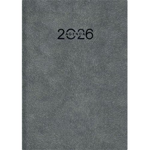 Dayliner Naptár tervező A5 napi Animal Wolf-szürke (2026)