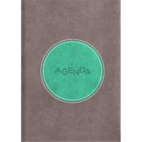 Dayliner Naptár tervező A5 napi Central szürke-türkiz (2026)