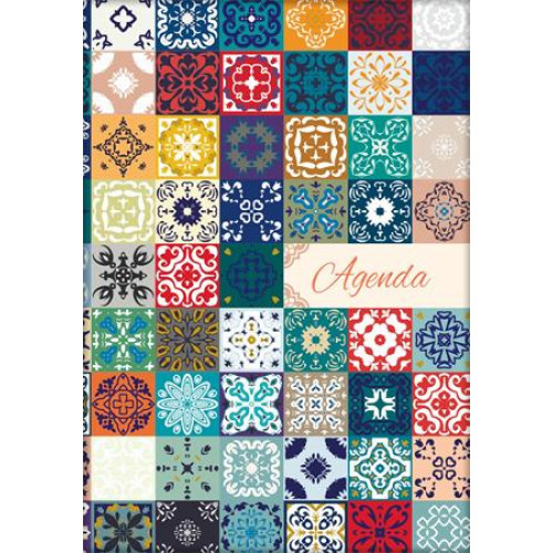 Dayliner Naptár tervező A5 napi Colors Mosaic (2026)