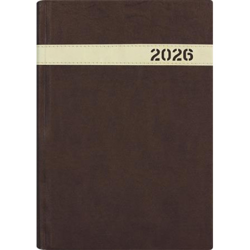 Dayliner Naptár tervező A5 napi The Boss barna (2026)