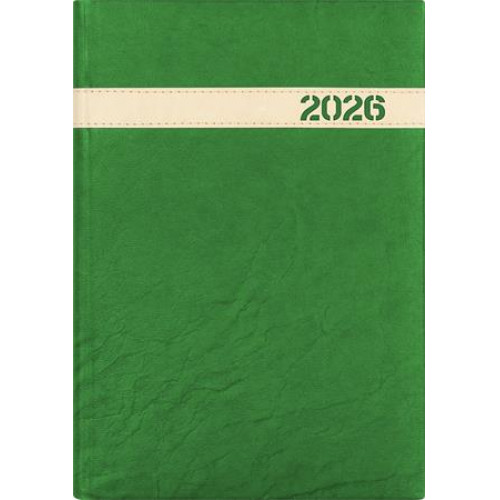 Dayliner Naptár tervező A5 napi The Boss zöld (2026)