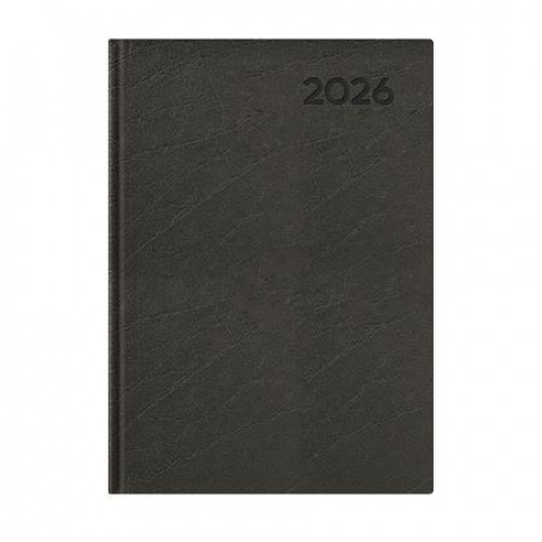 Toptimer Naptár tervező A5 napi Economic fekete (2026)