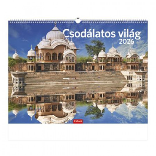 Toptimer Naptár fali Csodálatos világ (2026)