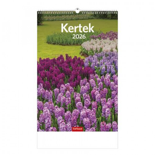 Toptimer Naptár fali Kertek (2026)