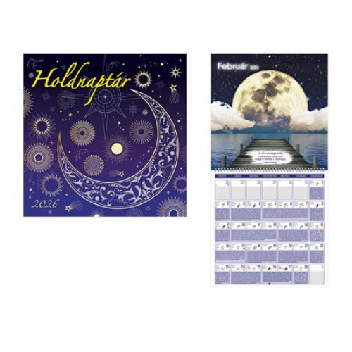 Toptimer Naptár fali Holdnaptár (2026)