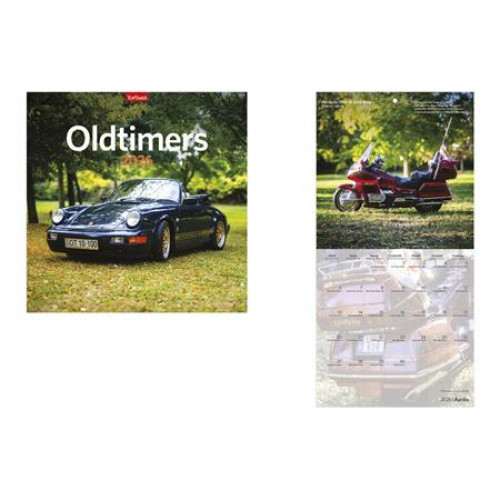 Toptimer Naptár fali Oldtimers (2026)