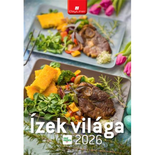 Dayliner Naptár fali Ízek világa - Mindmegette (2026)